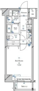 ARTESSIMO LINK ROSSO【3階】の間取り