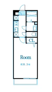 神奈川県横浜市港北区樽町2【マンション】の間取り