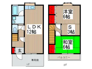 埼玉県さいたま市南区内谷6【一戸建】の間取り