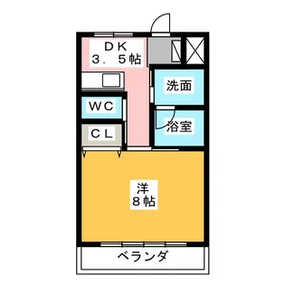 Sunny Sight薫風III【1階】の間取り