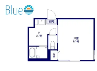 シャーメゾン本鵠沼【1階】の間取り