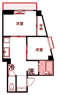 三木ビル【4階】の間取り