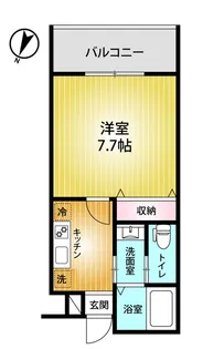 AQUE5【3階】の間取り