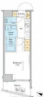 プラウドフラット渋谷笹塚【5階】の間取り