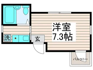 シャンテ小台【2階】の間取り