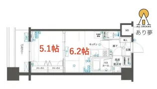 フェニックスヨコハマスクエア【2階】の間取り