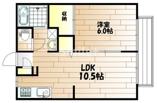 ハートピア5番館【2階】の間取り