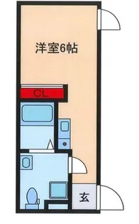 フィオーレ昭和町【2階】の間取り