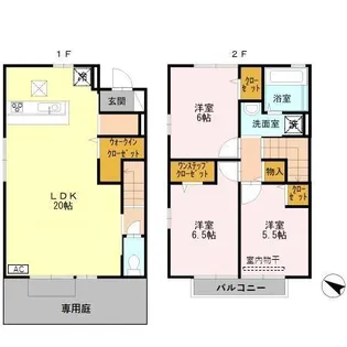 SOLARE(ソラーレ)【1階】の間取り