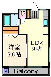 寿マンション【2階】の間取り