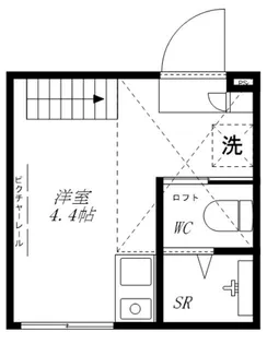ハーモニーテラス南小岩III【2階】の間取り