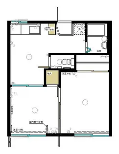パレスファミール1【1階】の間取り