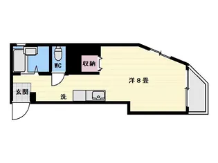サンルート伊敷(80‐1‐2)【4階】の間取り