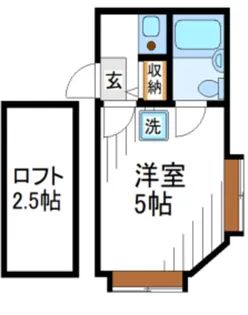 メゾン大和【2階】の間取り