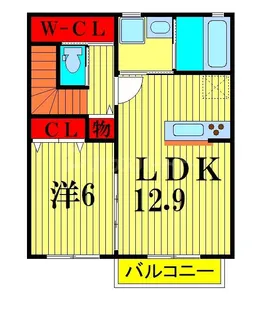 River wood Hisa【2階】の間取り