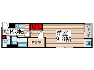 SKビル拾六番館【2階】の間取り