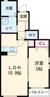 グリーンガーデンII【1階】の間取り