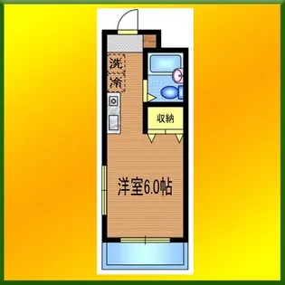 DJK花小金井マンション【1階】の間取り