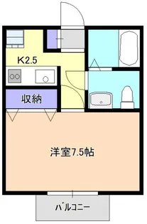 ラフィーネけやき台【2階】の間取り