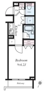 グラントゥルース大山幸町【1階】の間取り
