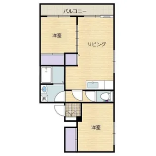 パウゼII【3階】の間取り