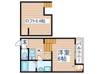 Curiosity中野栄【2階】の間取り