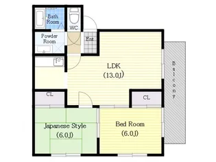 ブリーザ【2階】の間取り