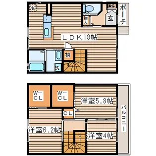 Lotus Garden【1階】の間取り