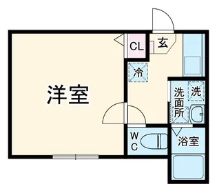 ハイズ湘南茅ケ崎【2階】の間取り