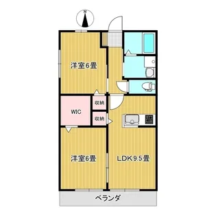 Alfa StageII【1階】の間取り