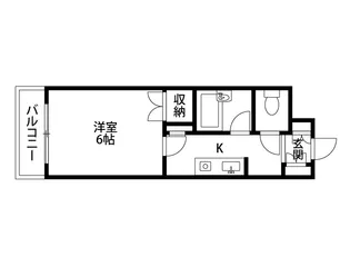 メゾン・ド・ラルジュ【2階】の間取り