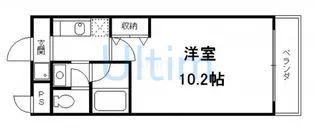 RECTANGLE伏見稲荷【2階】の間取り