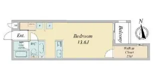 プライマル下北沢代沢【4階】の間取り