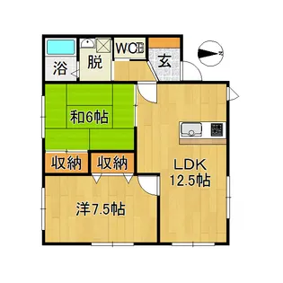 アイフォート・N【1階】の間取り