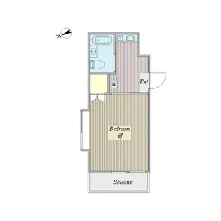 パレス横浜中央【3階】の間取り