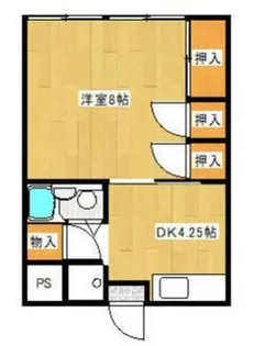福島マンション【1階】の間取り