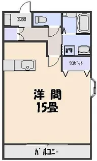 メゾンドール【2階】の間取り