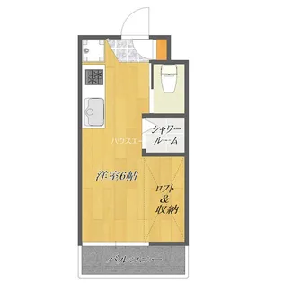 フローラ4【2階】の間取り