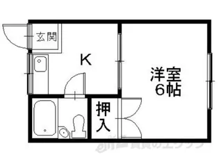 コーポ伊藤【1階】の間取り