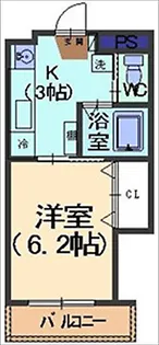 パウゼII【2階】の間取り