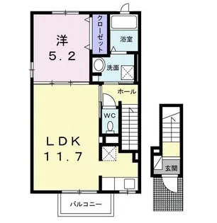 シェルモンピエール・II【2階】の間取り