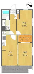 ルーチェ【1階】の間取り