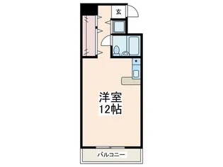 第2カブラキビル【5階】の間取り