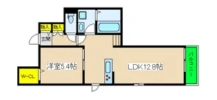 メル サフィール【2階】の間取り