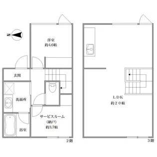 VENN【2階】の間取り