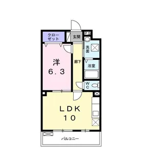 ザ レジデンス 京都・東【3階】の間取り