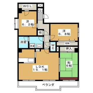 コンプリート烏丸七条【2階】の間取り
