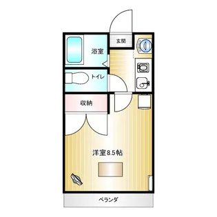 グレースコート24MK-F【2階】の間取り