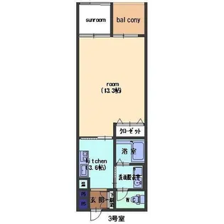 mythos(ミュートス)【2階】の間取り