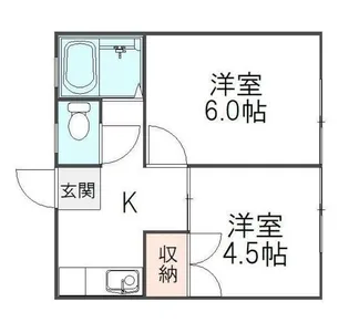 岩井マンション【3階】の間取り